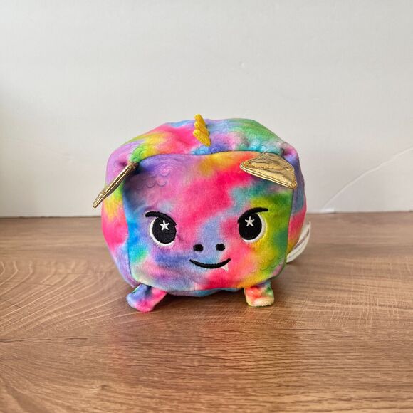 Mosh Mosh Squared Emery Dragon Black & Multicolor Plush Collection - Picture 7 of 14